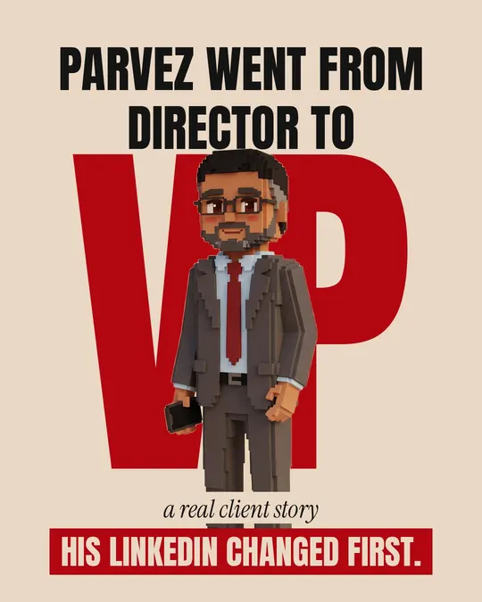 Carousel cover: the Director who became VP